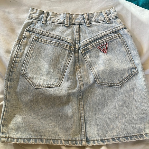 Guess by Marciano Dresses & Skirts - Vintage Guess Light Denim Skirt